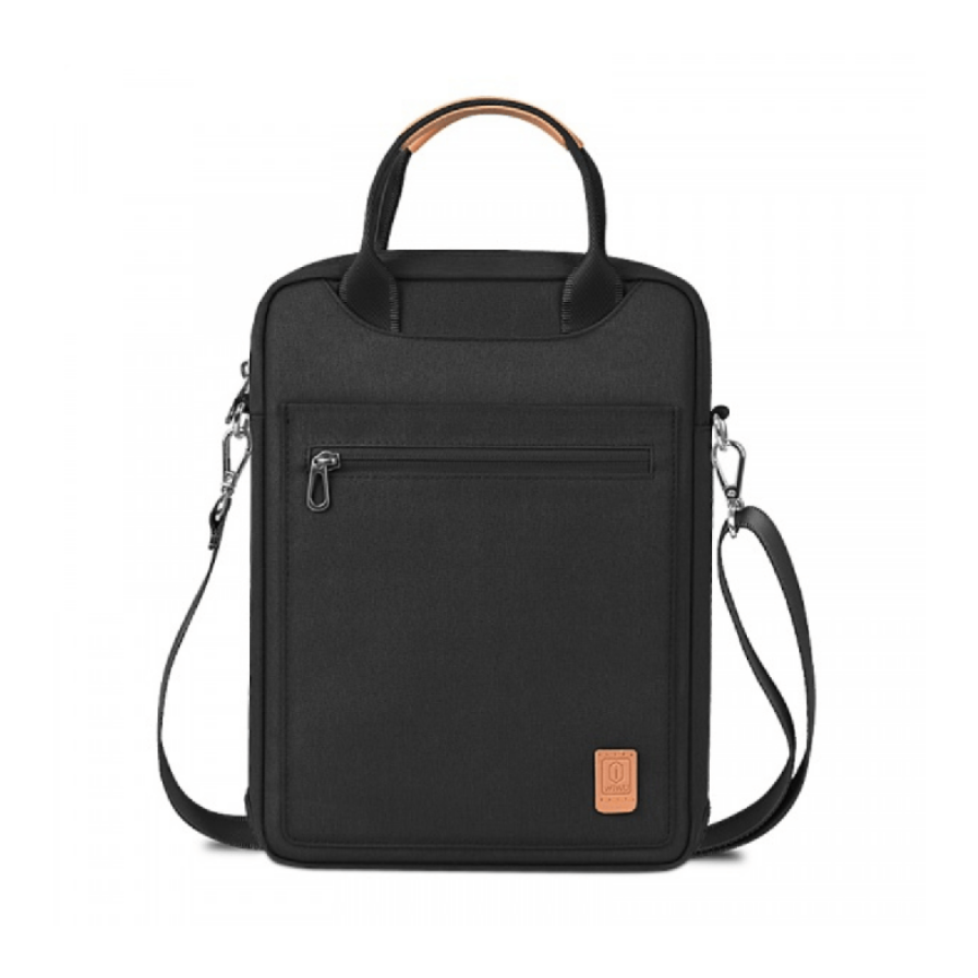PASTA COM ALCA PIONEER - 12.9" LAPTOP - PRETO - WIWU