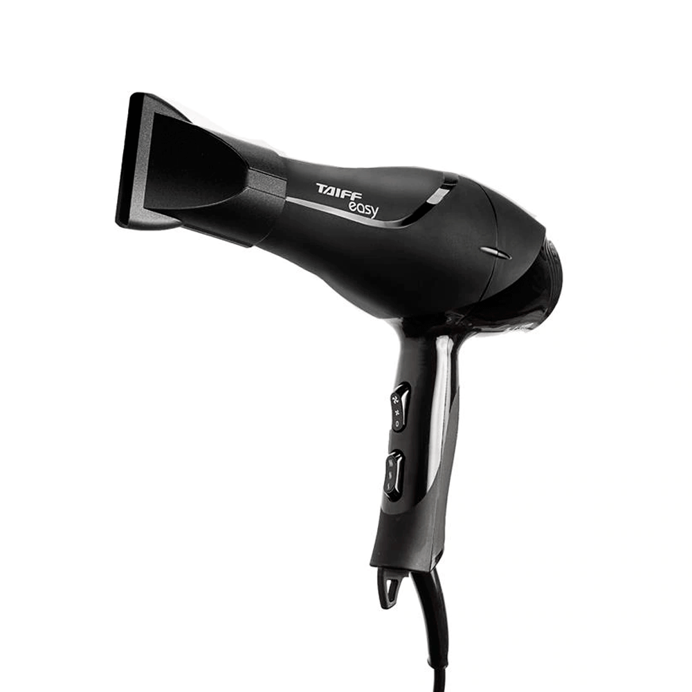 SECADOR DE CABELO PROFISSIONAL TAIFF EASY PRETO 1700W 220V