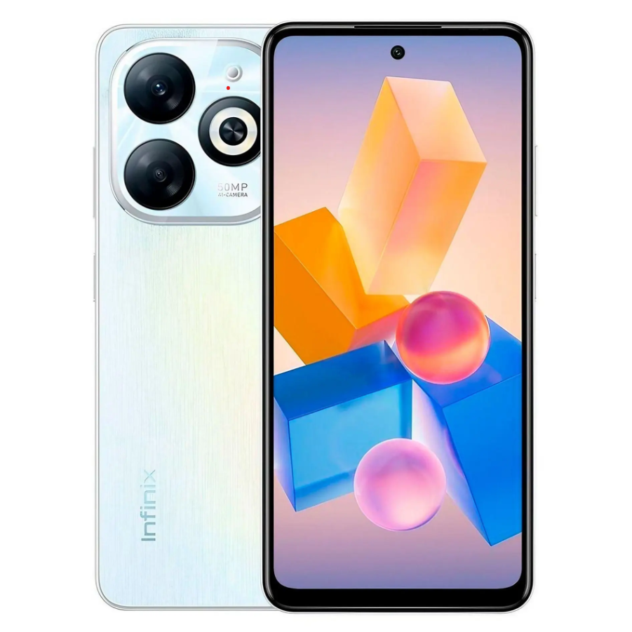 SMARTPHONE INFINIX SMART 8 BRANCO 128GB