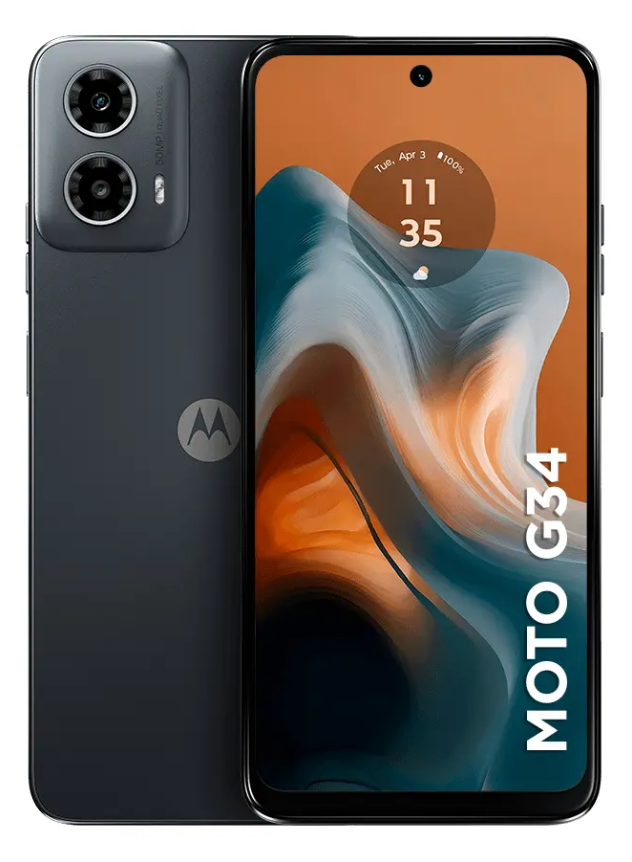 SMARTPHONE MOTOROLA G34 PRETO 128GB