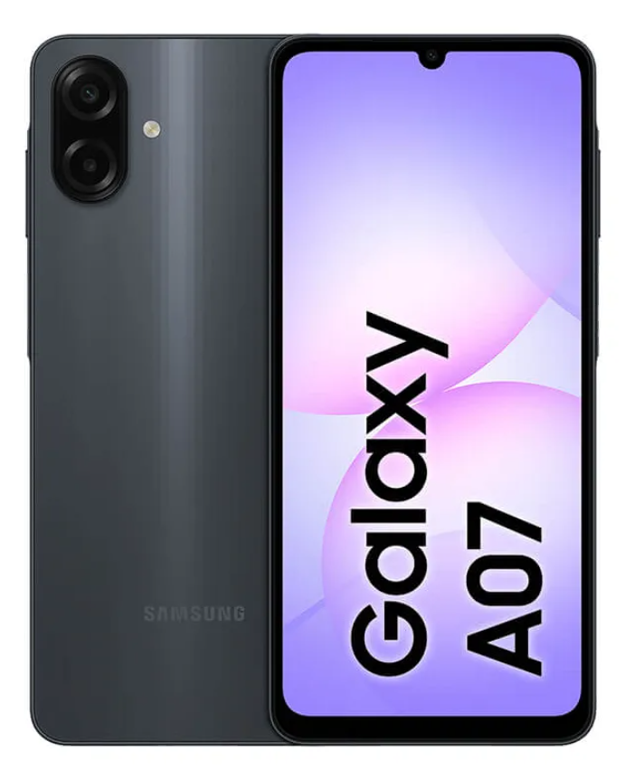 SAMSUNG GALAXY A07 PRETO 128GB - 4GB RAM